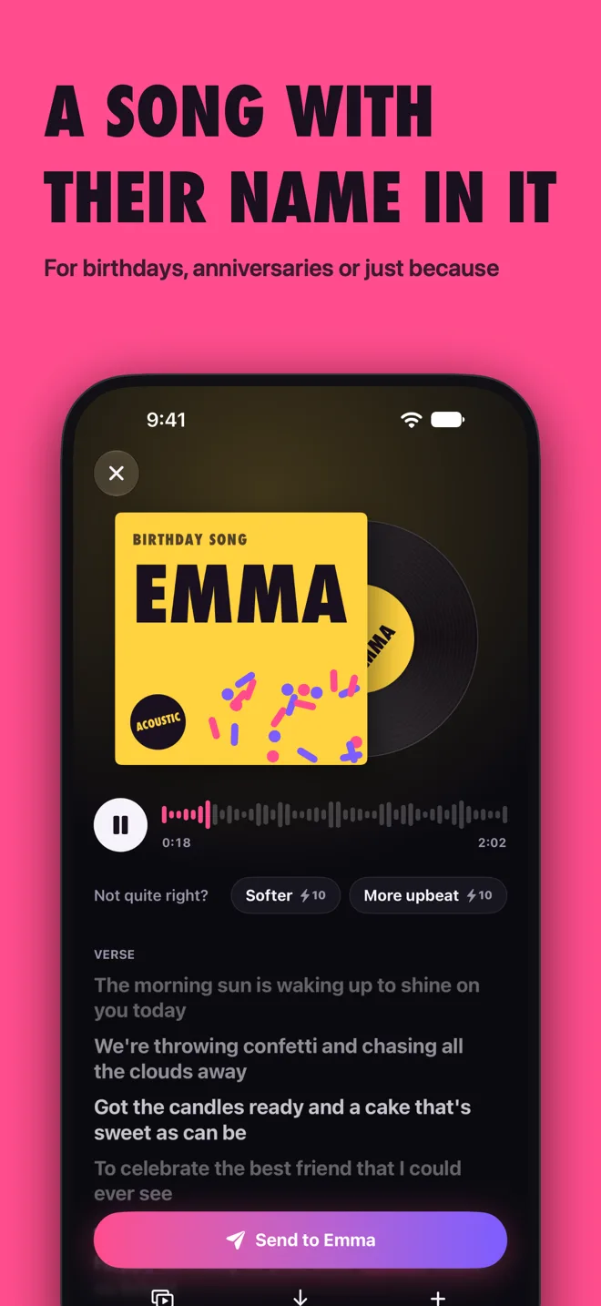 A song with their name in it