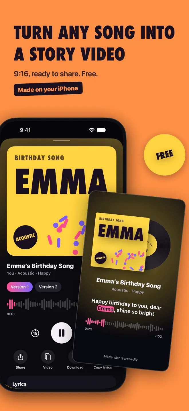 Turn any song into a story video
